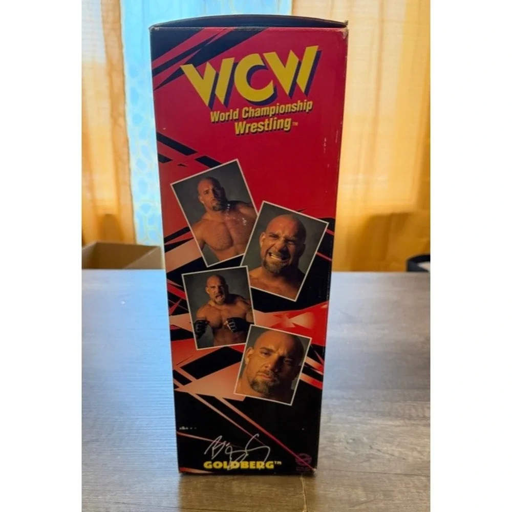 WCW Goldberg Signature Series Action Figure KB Toys Exclusive Limited Edition